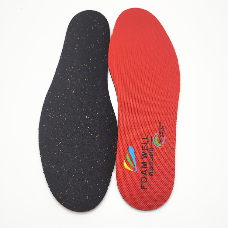 Foamwell Ibidukikije byangiza ibidukikije Insole Kamere ya Cork Insole (2)