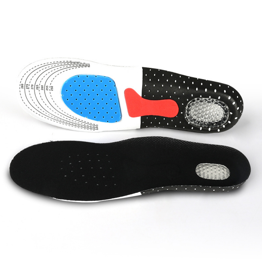 Foamwell Sports Silicone Gel Insoles Arch Support Orthotic Plantar Fascists Running Insole (1)